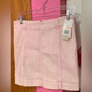 NWT Jolt Mini Skirt. Size 7/28W. Multi-Fabric. Color - Lilac Snow.